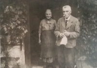 Věra's grandparents from Heřmanův Městec