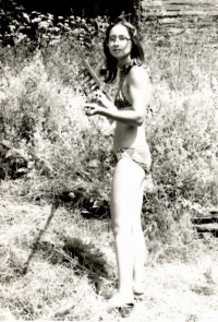 Kateřina Spurná in 1982