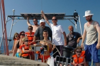 At the helm of Elba in Corsica (2012)