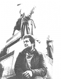 Alexej Ženatý in Prague, 8. January 1991