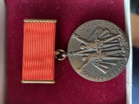 one of Albína Teplá's awards for fighting in the SNP
