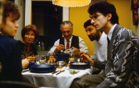Photograph of Tomáš's immediate family.

