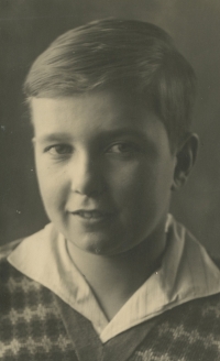 Jan Iserle as a schoolboy