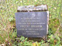 a monument to the murdered Vincent Uhliarik