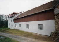 The Kolář's farm buildings after repairs. Around 2000