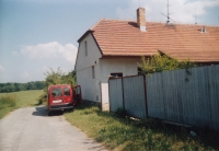 The Kolář family house in the Klec village. Around 2000