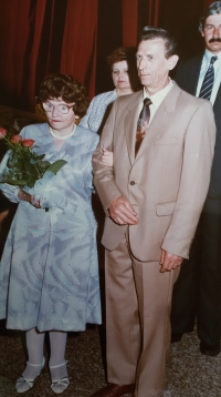 František with his third wife Anežka