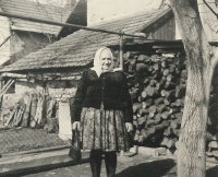 Grandmother Ludmila. Around 1972