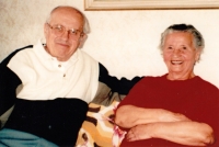Marie Pavelková a Josef Hasil (konec 90. let 20. století)