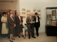 Jela Sovová and Vladimír Chovan on the occasion of the reopening of the Trenčín Sokol