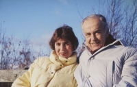 Jan Iserle with his daughter Melánie