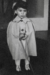 Peter as a child before the war