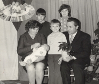 The Vaníček family, 1976