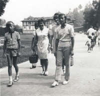 Family holiday in Luhačovice. 1973