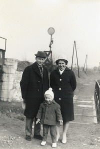 S rodiči ve Starém Městě, 1965