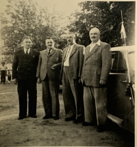 bratia mlynári Pečeňovci, František Pečeňa vpravo