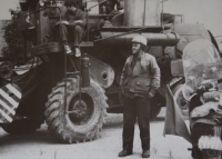 At work in the machine tractor station, 1969