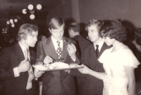 People's Party ball in Krnov, January 1974