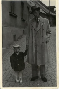 Jan with his father