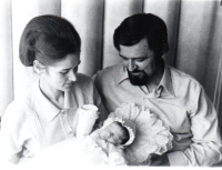1975, birth of daughter Blanka