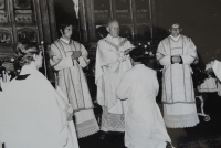 Priest ordination, Olomouc, June 28, 1975