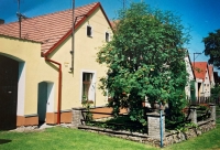 Milada Mayerová´s birth house in Pleše near Jindřichův Hradec