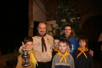 With the Scouts group named Šipka