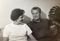 Eugenie Točíková with her husband Jaroslav Točík (the 1970s)
