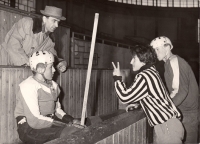 As a hockey referee, 1963