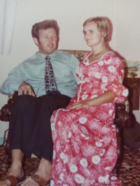 Bohumíra Matulíková with her husband