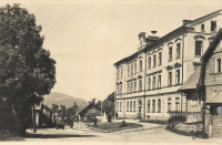 German school from Dolní Polubné attended an old German school, Czech children had to attend a school in Desná 