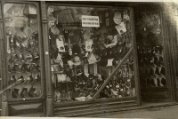 Father's shop in Prešov before the war
