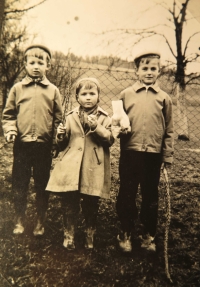 Brothers Petr, Pavel and Karel Kalivodas, circa 1960