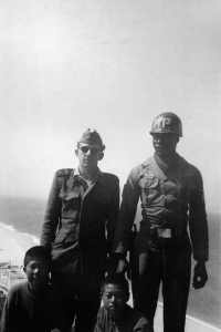 Contemporary witness's husband Václav Mikušek, during his active duty in Korea, 50s 