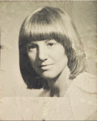 Jela Sovová as a young girl