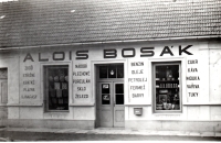 Shop of the father-in-law Alois Bosák