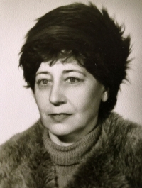 Jarmila Štěrbová at the age of fifty, 1981