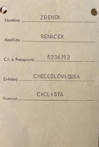 cyclist's license in Venezuela 2