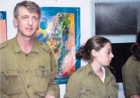 Josef Šamánek jak dobrovolník v týlu Izraelské armády