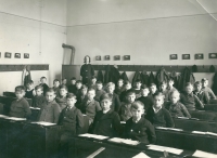 Primary school in Žižkov in 1936 