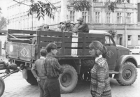 The invasion of Warsaw Pact troops into Pilsen on August 21, 1968 through the lens of Ivo Poduška