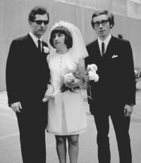 Wedding in Paris in 1969 
