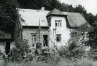House in Černá Voda, where spouses used to organize religious meetings
