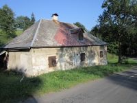 The former gamekeeper's house in Velké Vrbno (Gross-Würben), one of the two original pre-war buildings still standing today