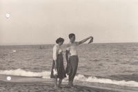 Vlastimil Trlida with his wife Bozena