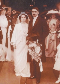 Alfréd Schebek and Helena Binovičová’s wedding