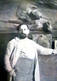 The sculptor Stanislav Sucharda, the witness's grandfather 
