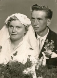 Mrs and Mr Hlavatý, 1958