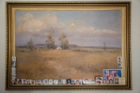 Gallery of Pavel Peška's family members at his house in Germiston