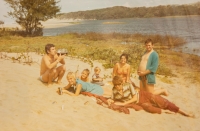 Czech families with the Pechouš family on a journey to explore South Africa, 1970s